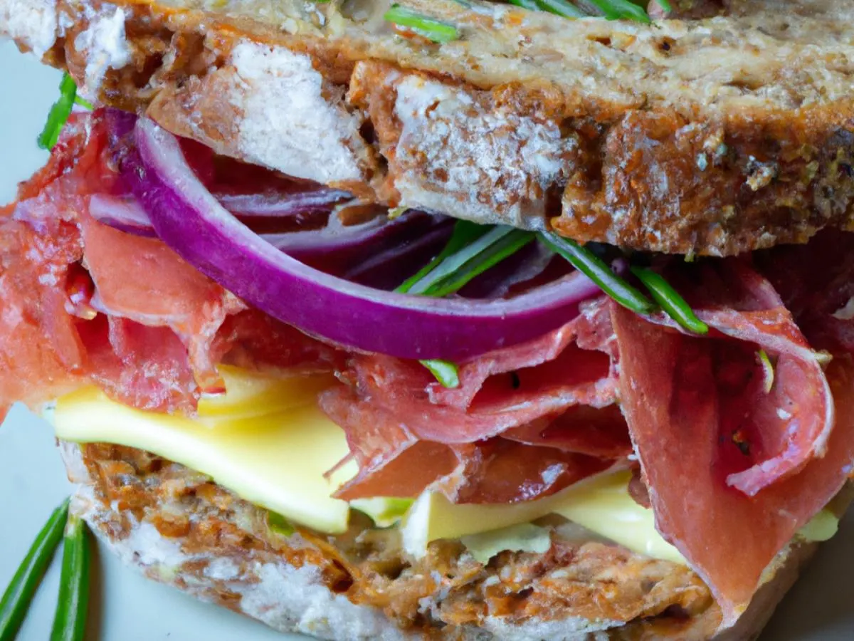 Gluten Free Ham Lunch Sandwich Gluten Free Ham Lunch Sandwich