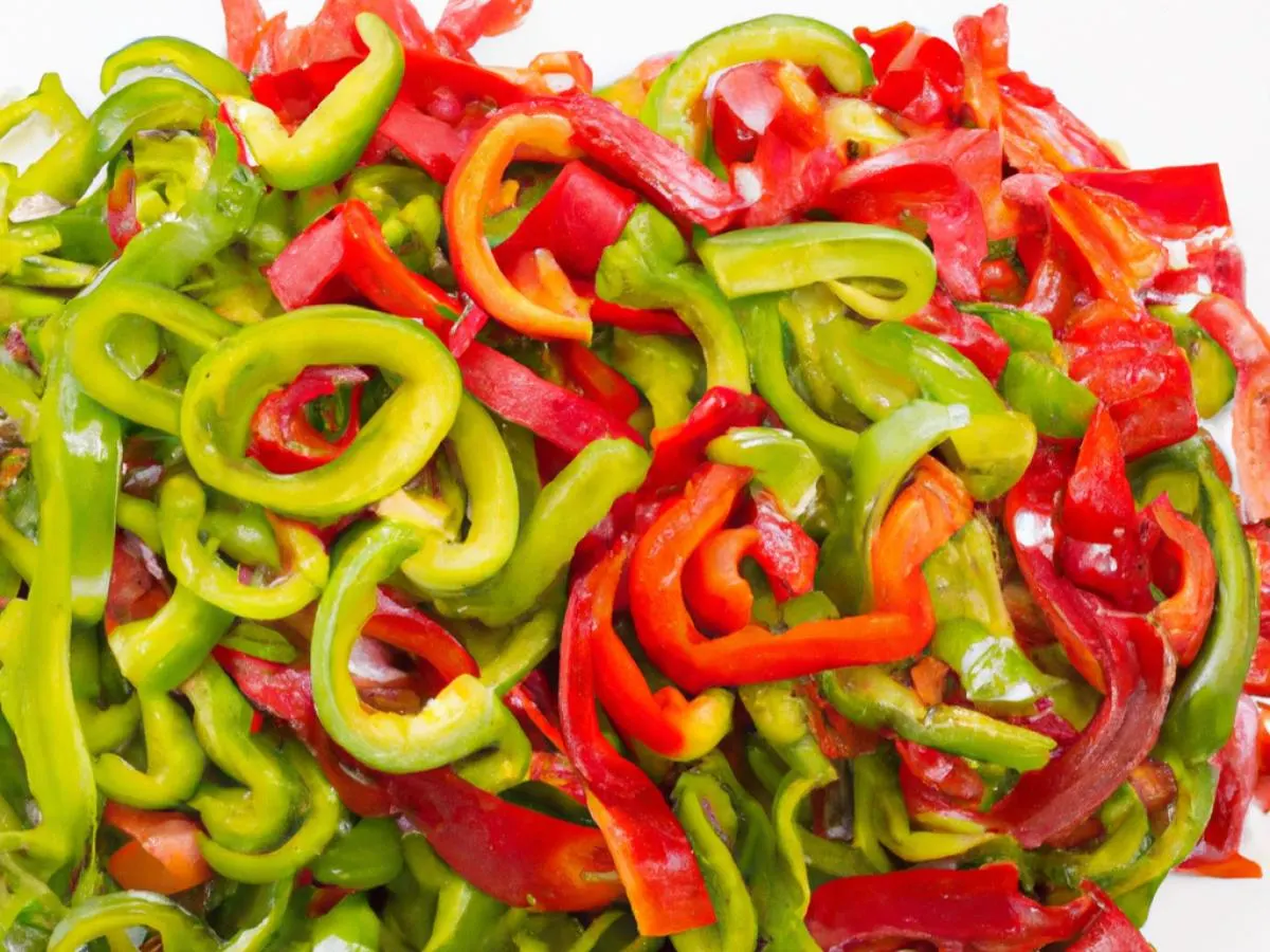 Red and Green Peppers Red and Green Peppers