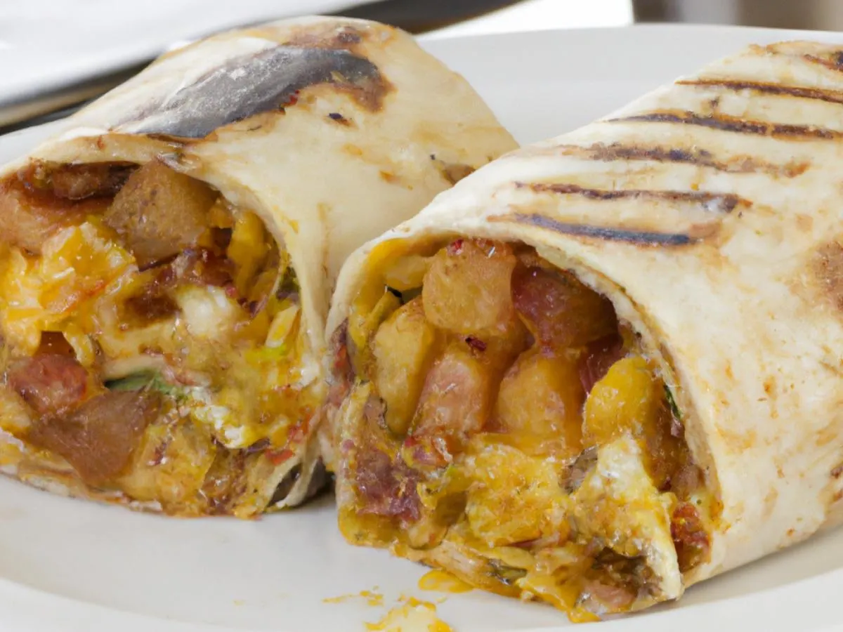 Bacon Breakfast Burrito