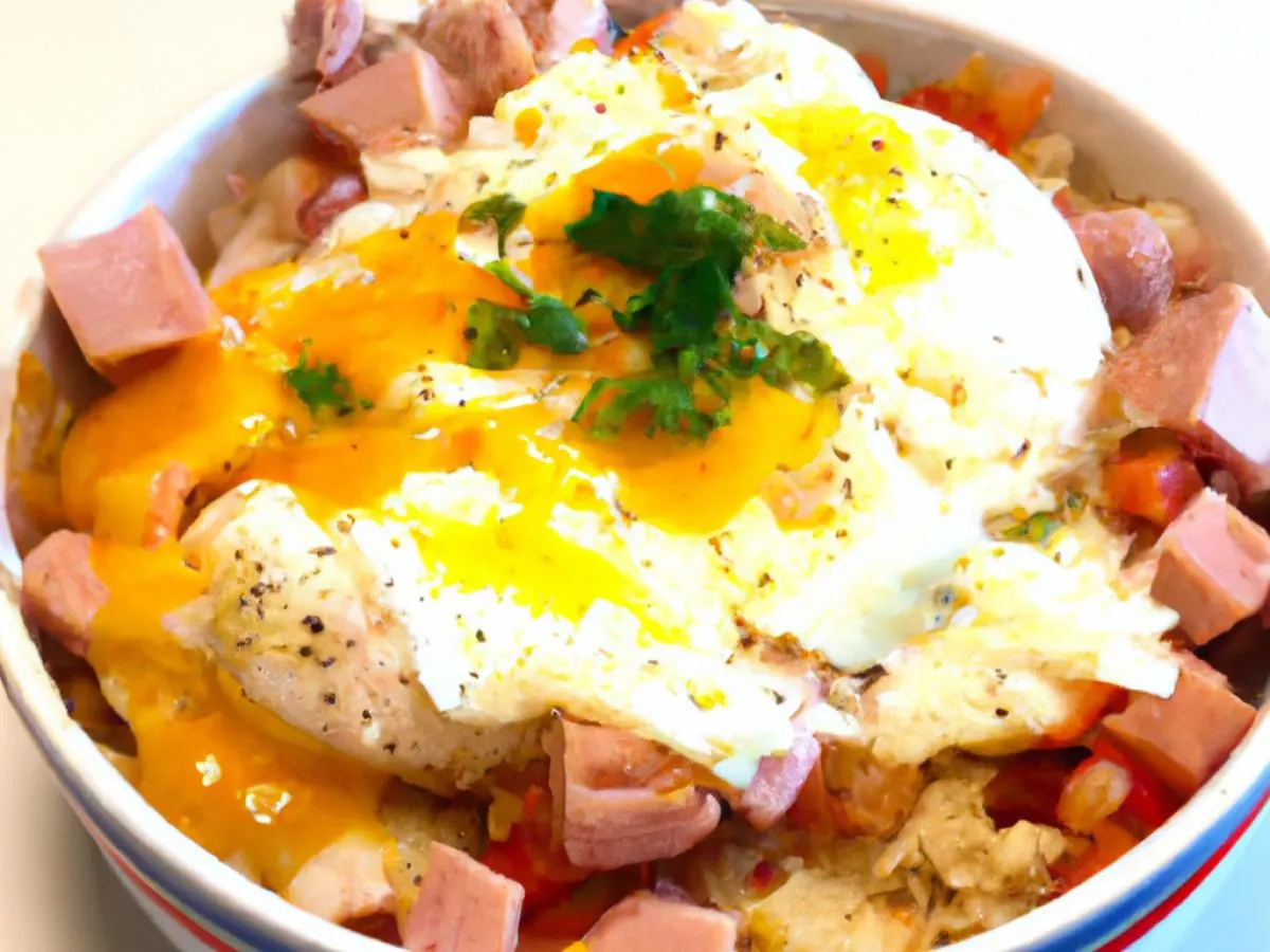 Ham Breakfast Bowl