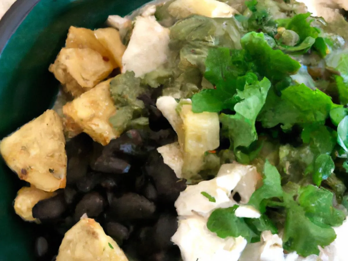 Tofu Verde Breakfast Bowl