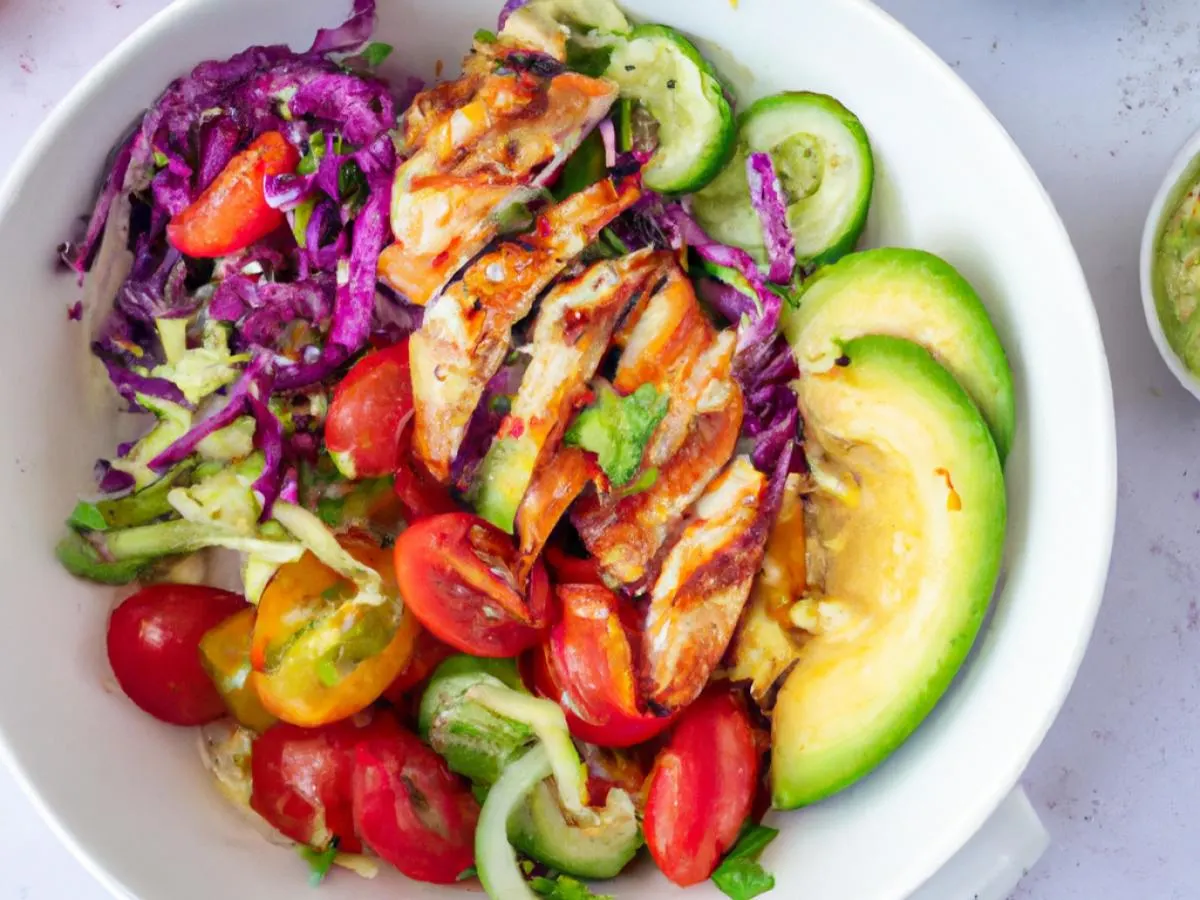 Large Chicken Salad with Italian Dressing Large Chicken Salad with Italian Dressing