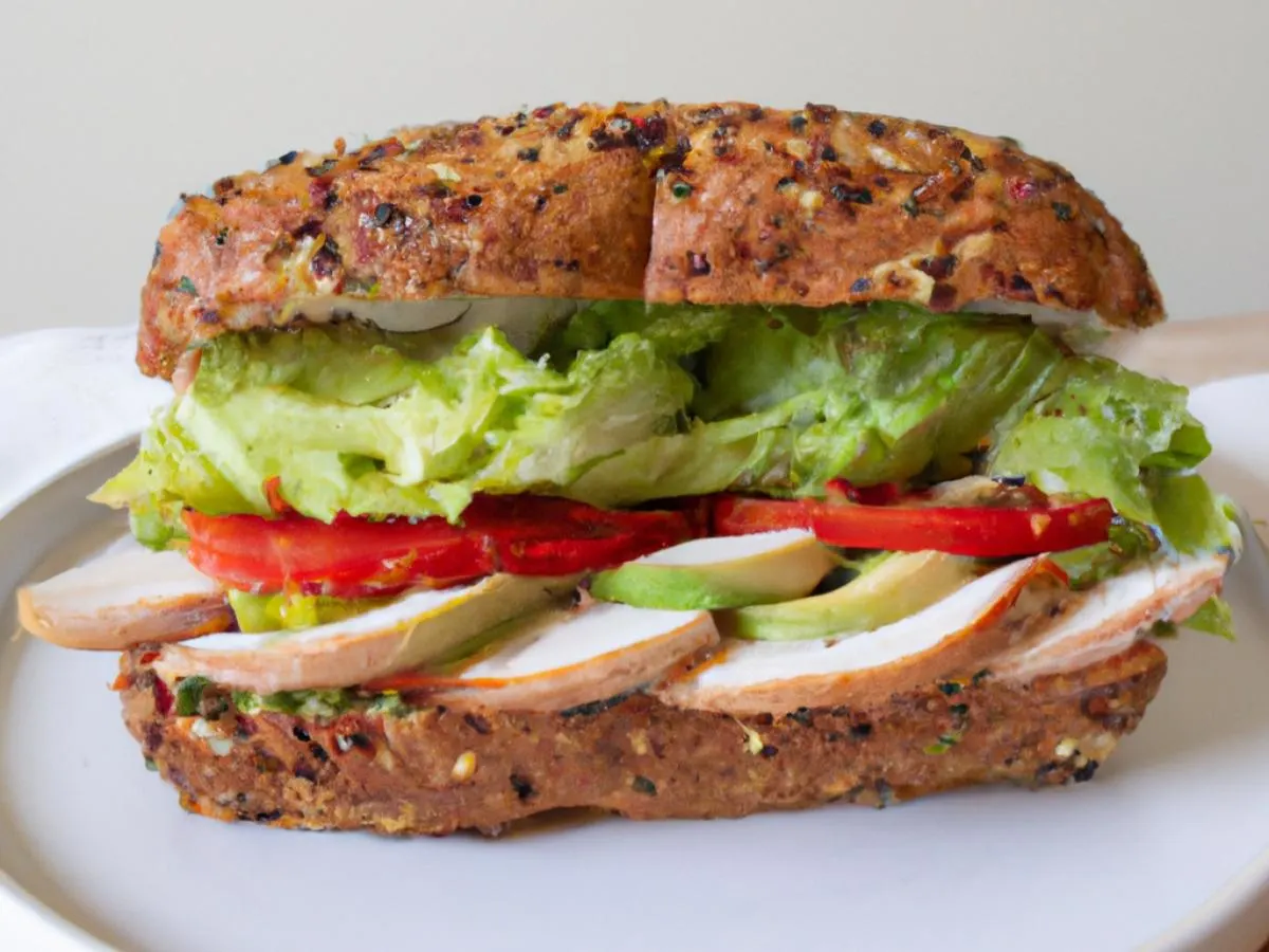 Me So Vegan Sandwich with Dutch Crunch Me So Vegan Sandwich with Dutch Crunch