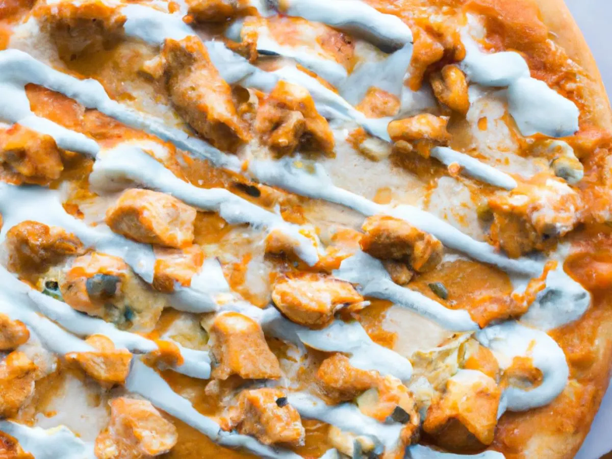 Buffalo Chicken Pizza (18")