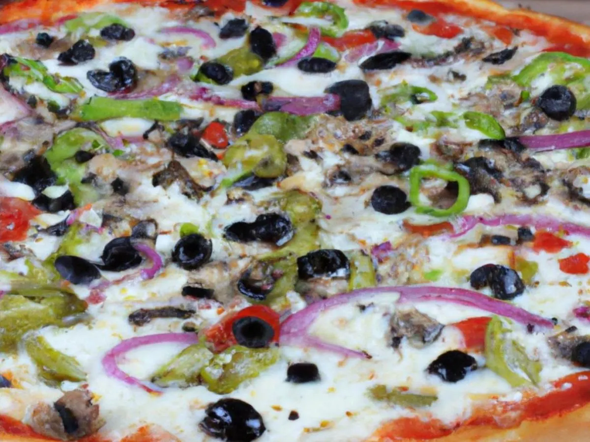 Halftime Veggie Pizza (18")