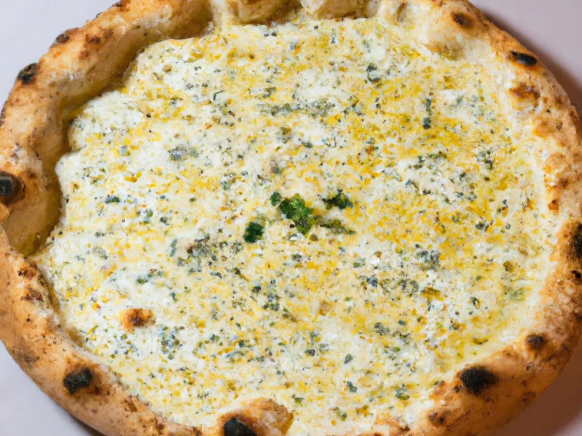 Leonardo's White PIzza (18")