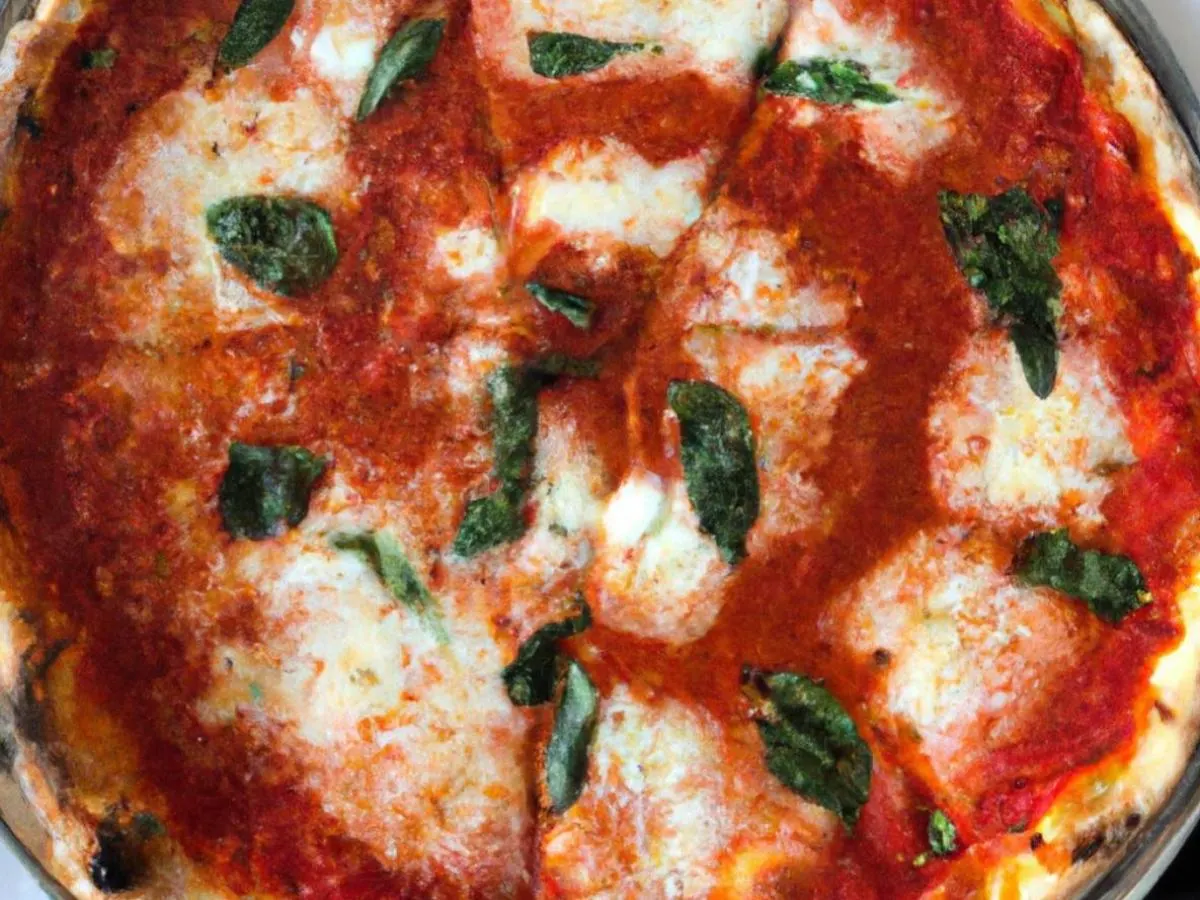 Rita's Margherita Pizza (18")