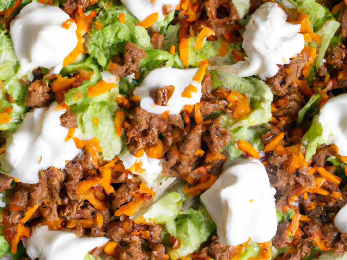 Yes! The Taco Pizza (18")