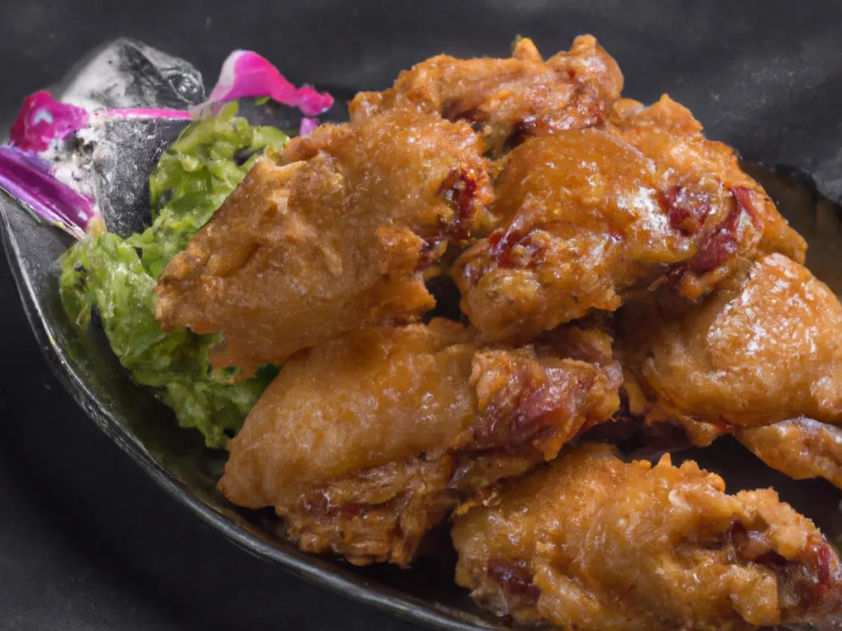 Honey Garlic Chicken Wings Boneless