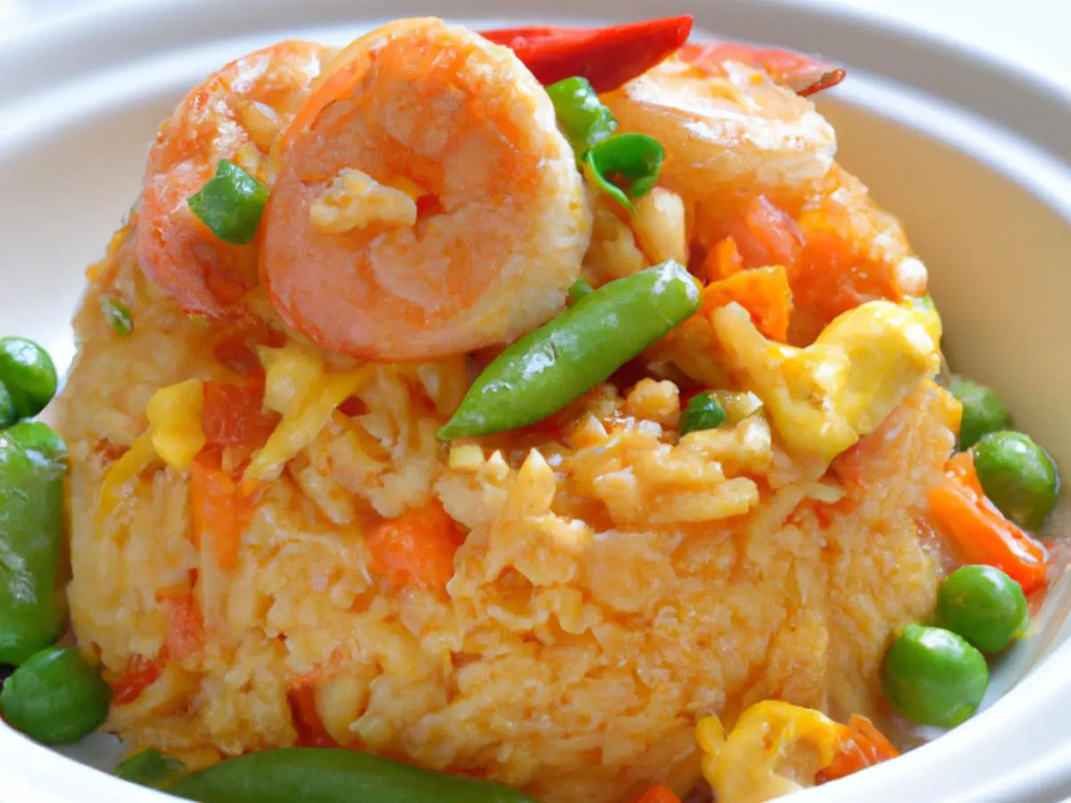 Small Sriracha Fried Rice with Shrimp Small Sriracha Fried Rice with Shrimp