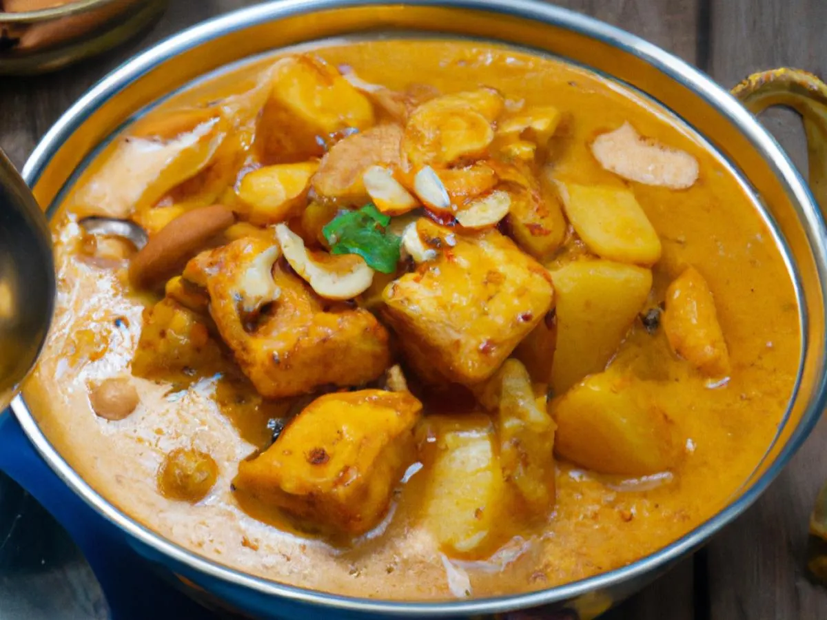 Small Massaman Curry with Tofu Small Massaman Curry with Tofu
