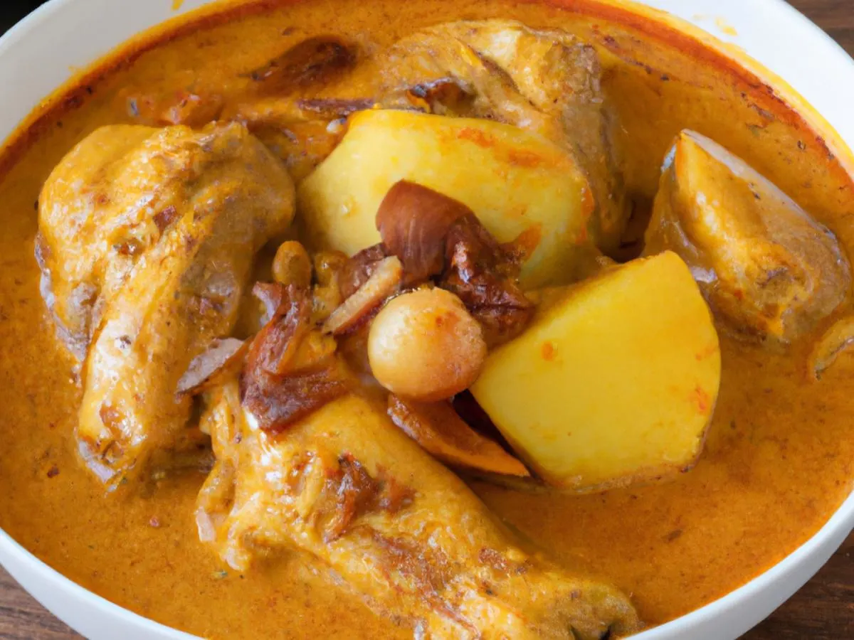 Small Massaman Curry with Chicken Small Massaman Curry with Chicken