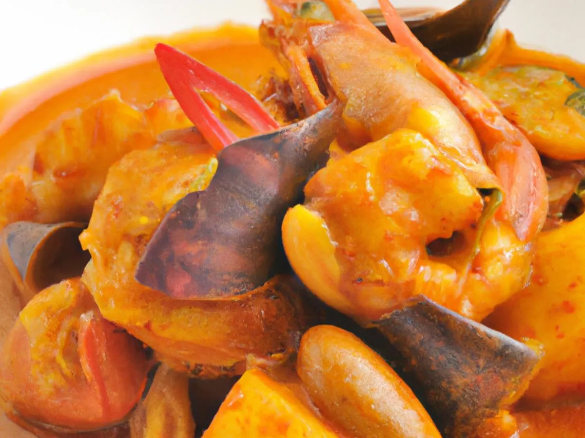 Small Massaman Curry with Mixed Seafood ( Squid, Shrimp and Mussels) Small Massaman Curry with Mixed Seafood ( Squid, Shrimp and Mussels)