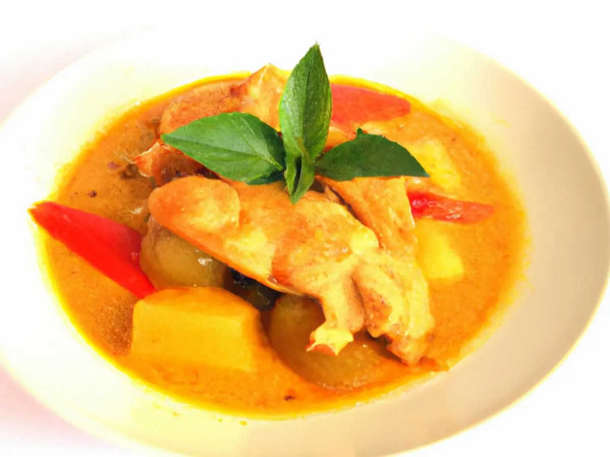 Small Red Curry with Chicken Small Red Curry with Chicken
