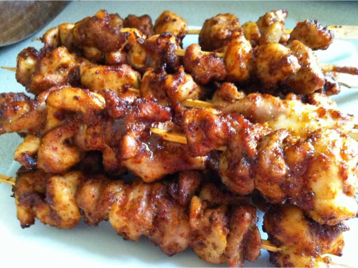 Spicy Chicken Kabob Spicy Chicken Kabob