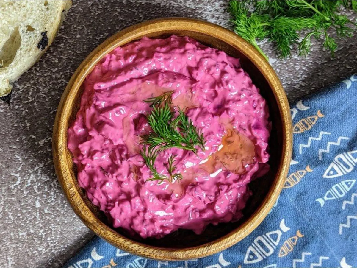 Beets Labneh Yogurt Dip Beets Labneh Yogurt Dip