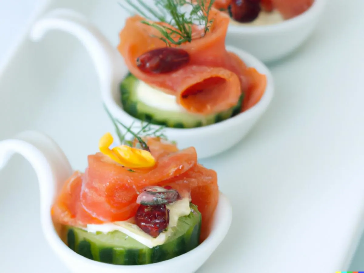Smoked Salmon Cucumber Cups Smoked Salmon Cucumber Cups