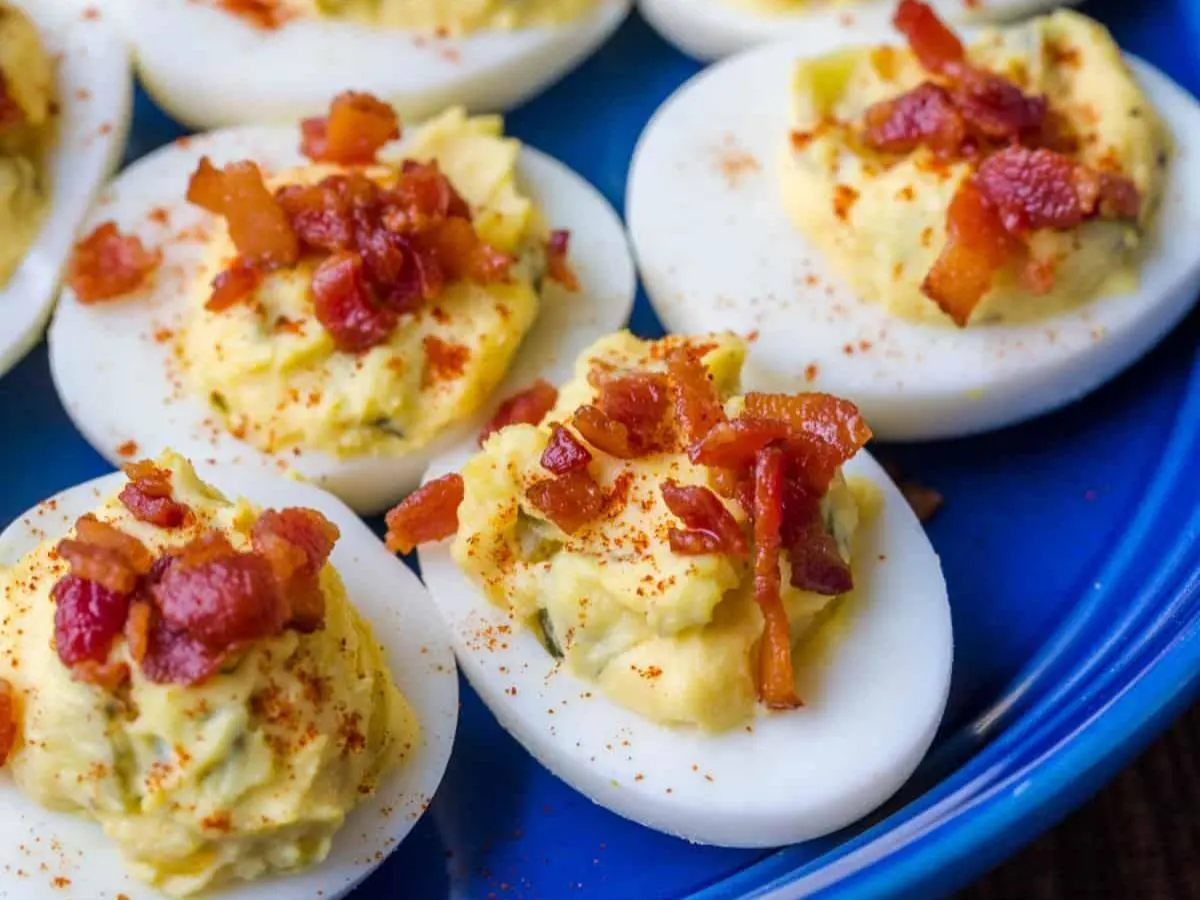 Deviled Eggs with Bacon Deviled Eggs with Bacon