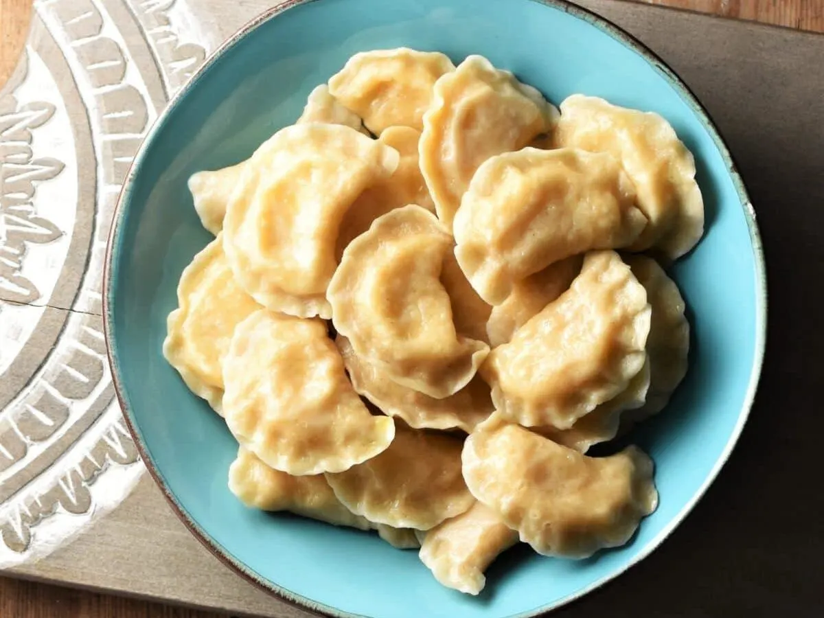 Potato Cheddar Pierogi Potato Cheddar Pierogi