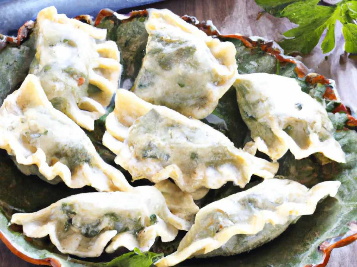 Spinach Feta Pierogi Spinach Feta Pierogi