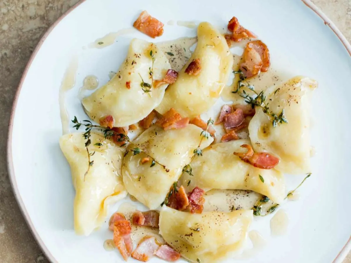 Baked Potato Pierogi Baked Potato Pierogi