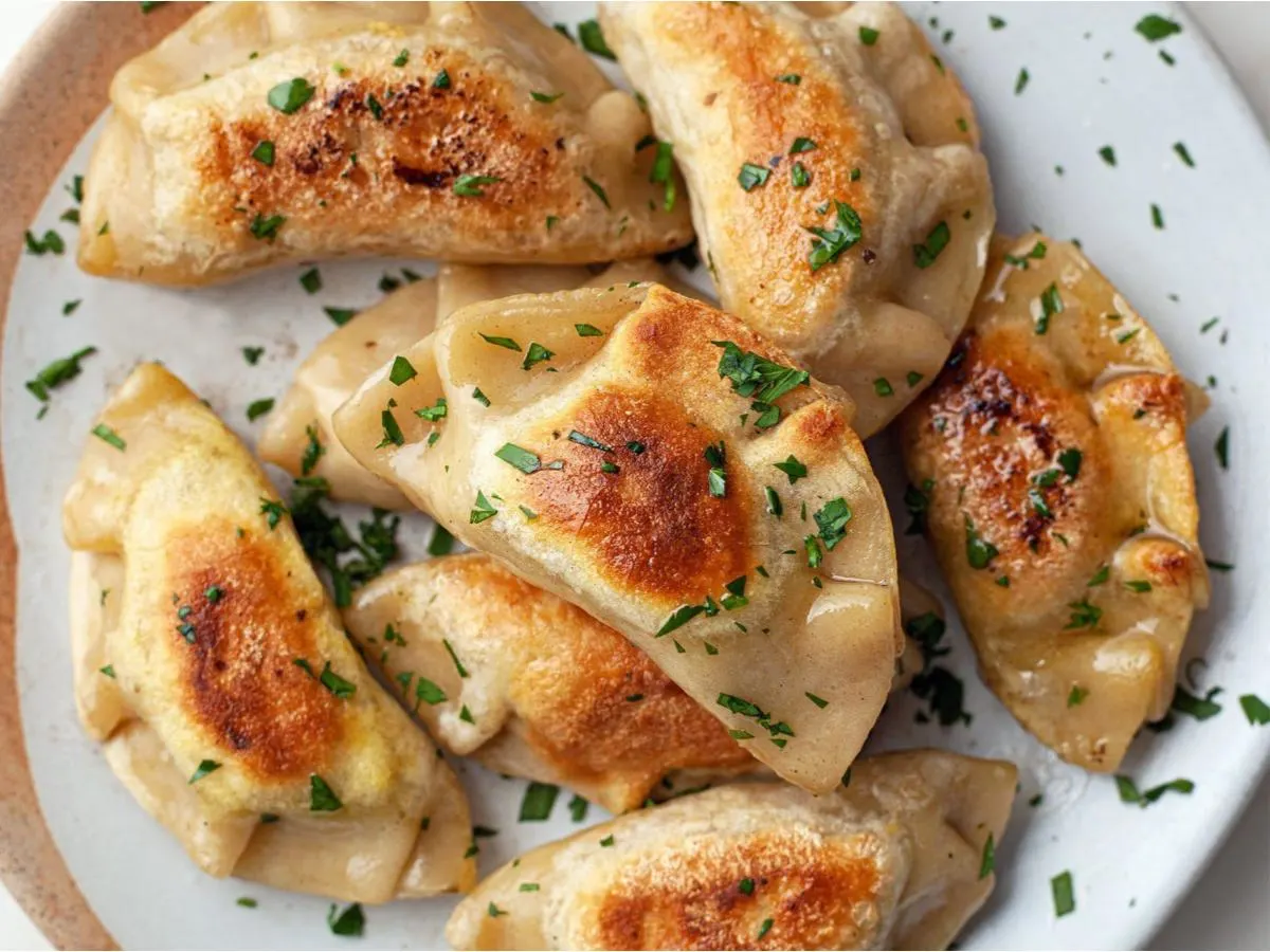 Vegan Potato Mushroom Pierogi Vegan Potato Mushroom Pierogi