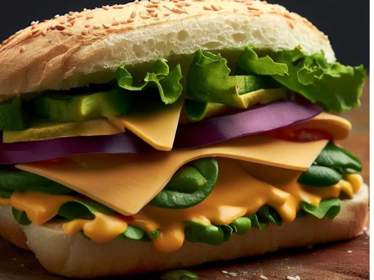 Avocado and Cheese Sandwich on Gluten Free Bread Avocado and Cheese Sandwich on Gluten Free Bread