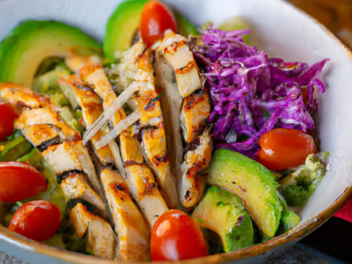 Large Chicken Salad with Caesar Dressing Large Chicken Salad with Caesar Dressing