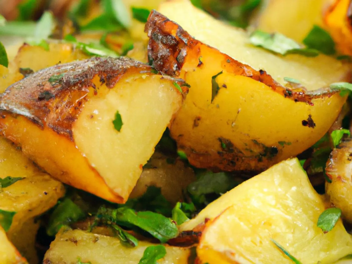 Garlic Roasted Potatoes Garlic Roasted Potatoes