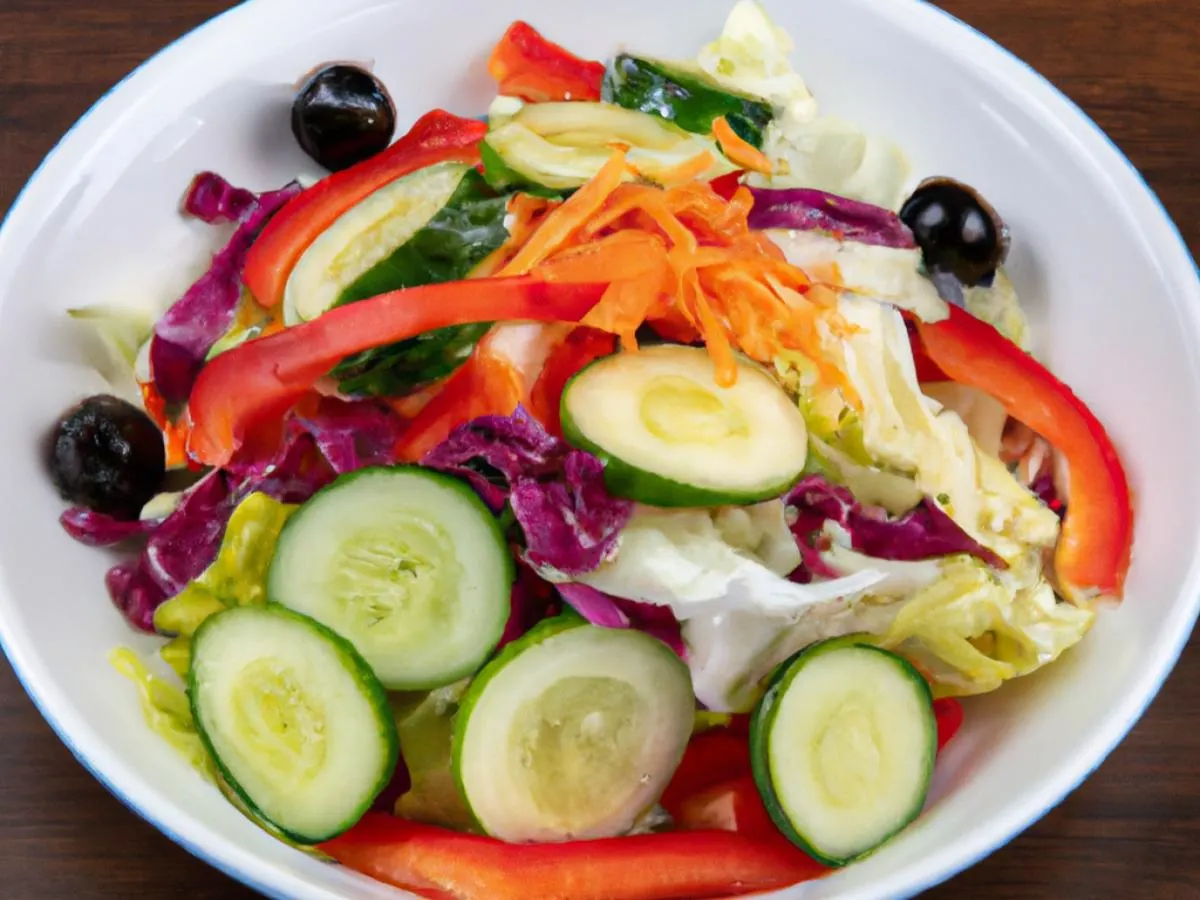 Tossed Mixed Salad Tossed Mixed Salad