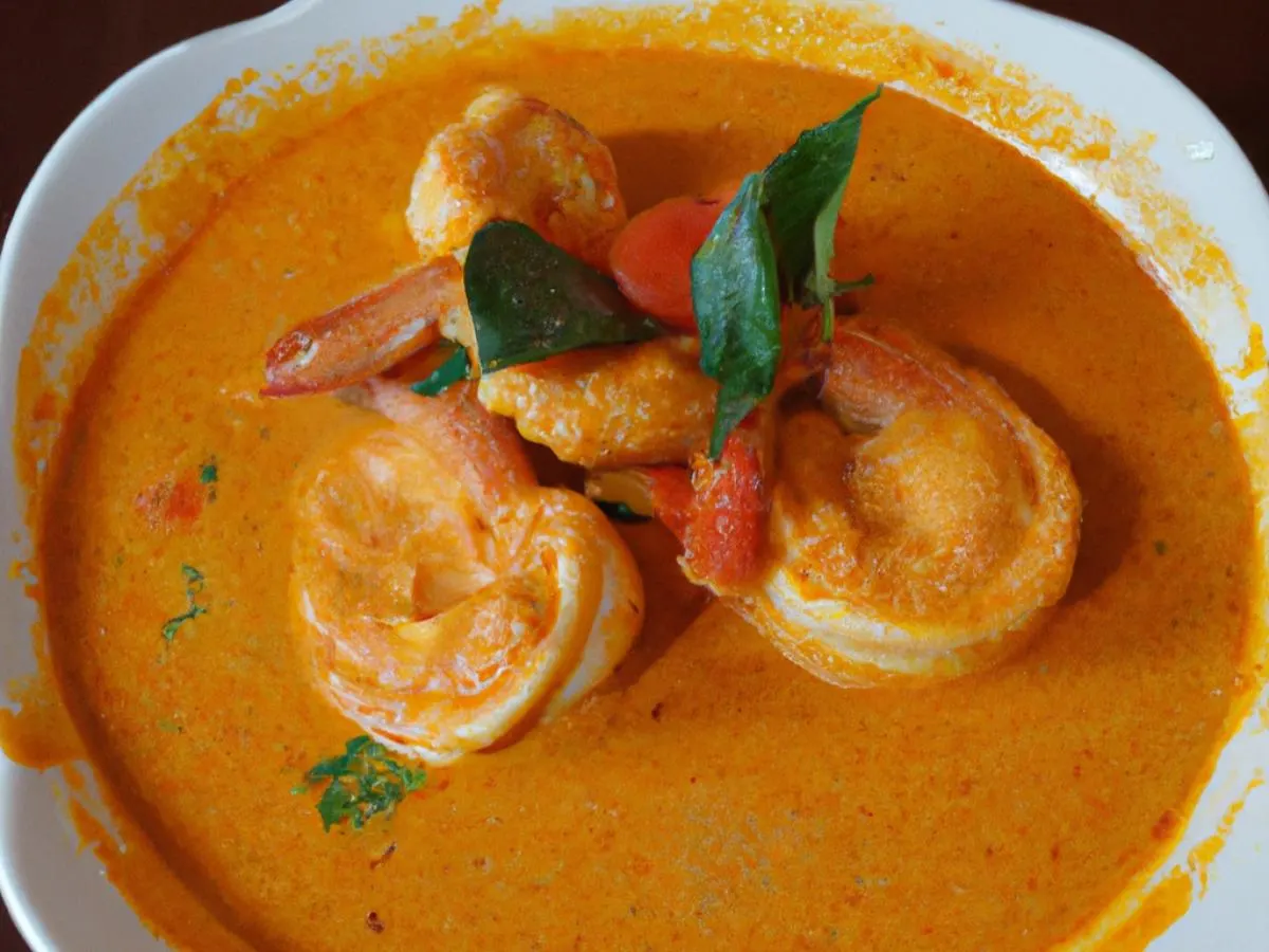 Large Shrimp Curry