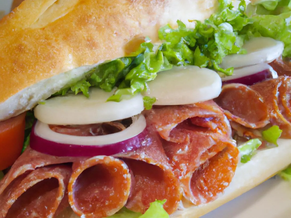 Classic Italian Sub Regular Box Lunch
