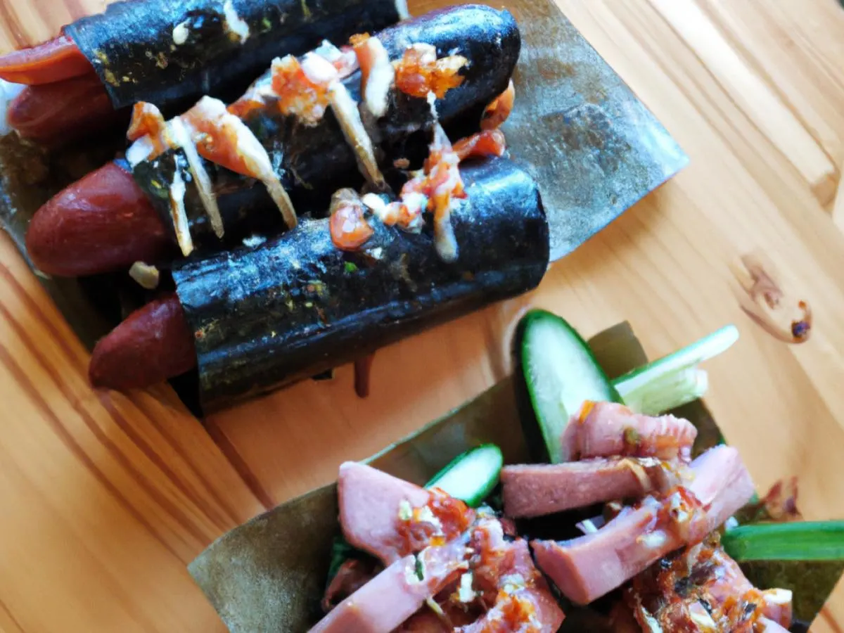 Kalua Pork & Spam & Cucumber Musubi Kalua Pork & Spam & Cucumber Musubi
