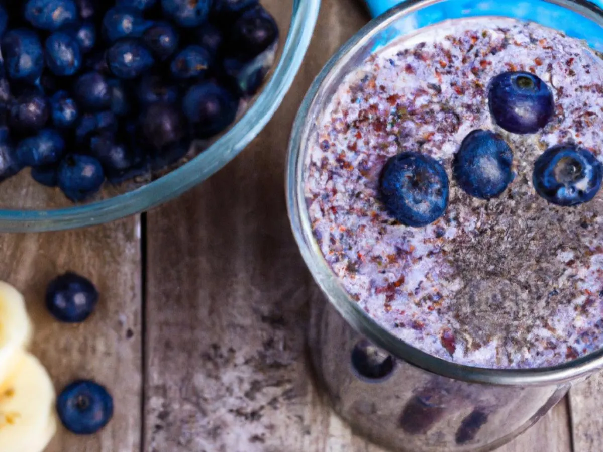 Blueberry Blitz Breakfast Smoothie Blueberry Blitz Breakfast Smoothie