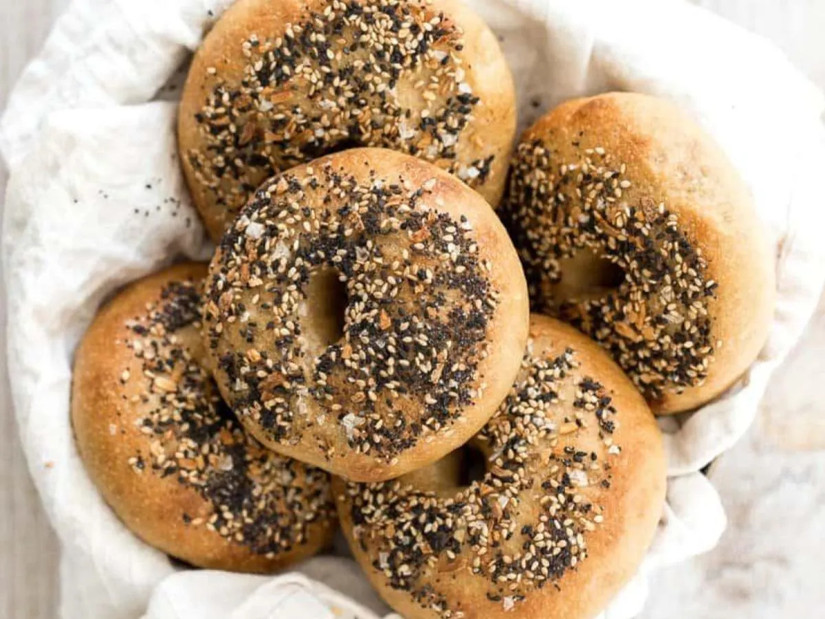 Sesame Seed Bagels Sesame Seed Bagels