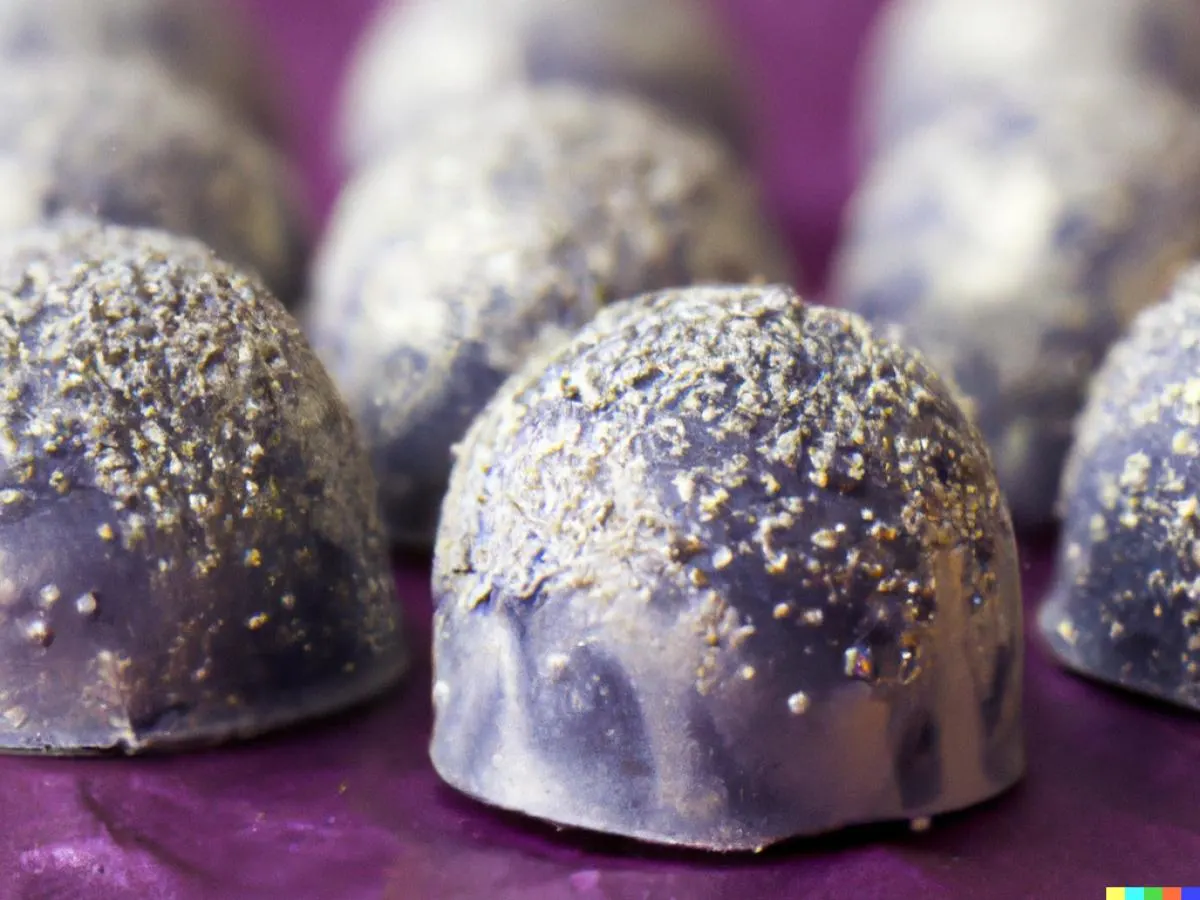 Blueberry Bonbons (Gluten-Free & Vegan) (Boxed)