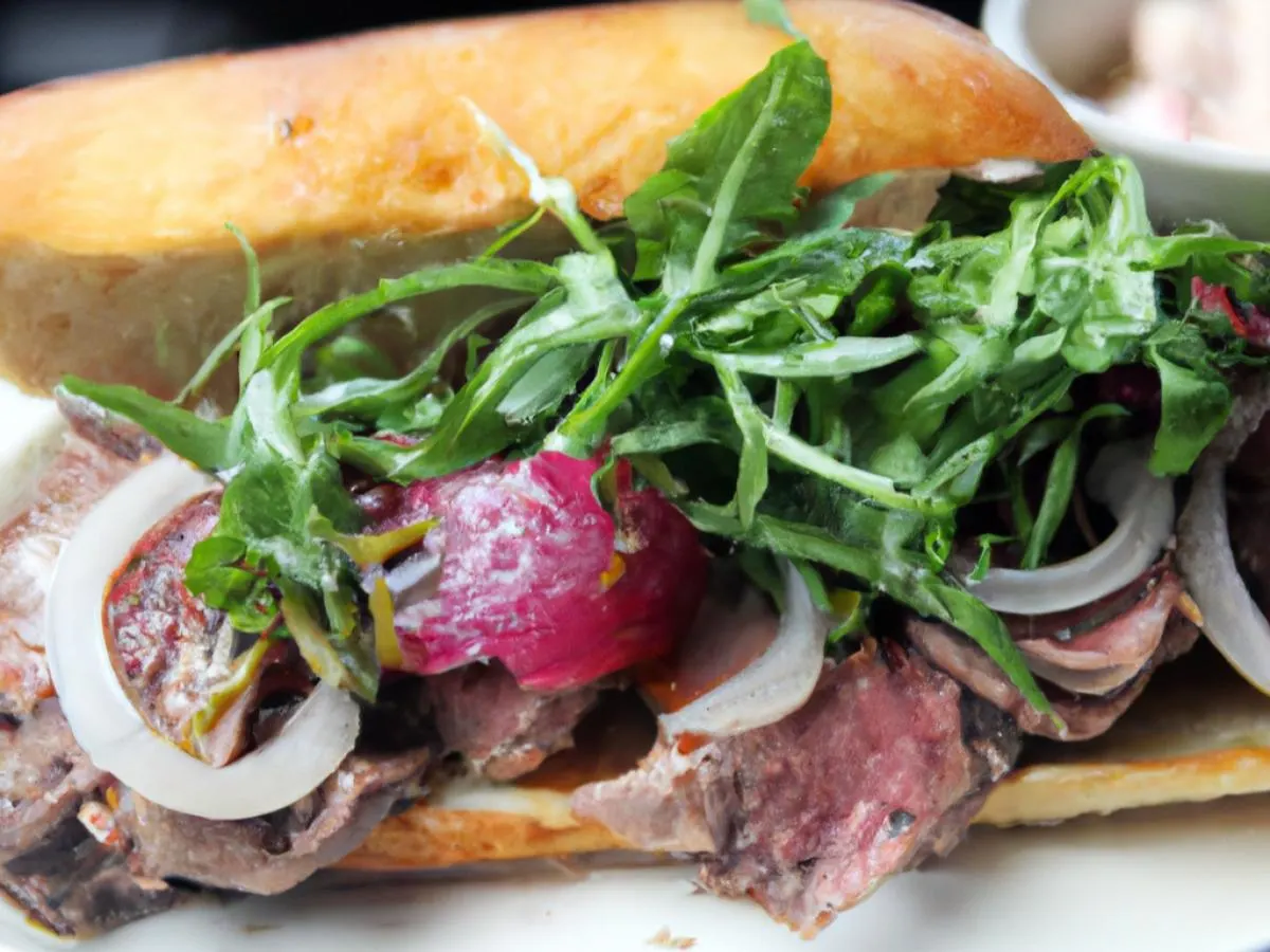 Roast Beef Sandwich with Chips Roast Beef Sandwich with Chips
