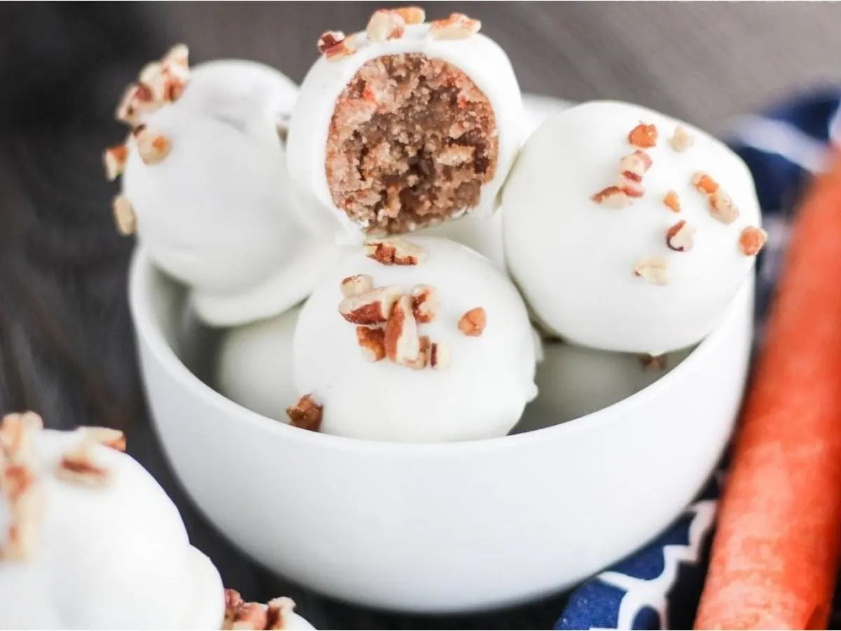 Carrot Walnut Cakeball Carrot Walnut Cakeball
