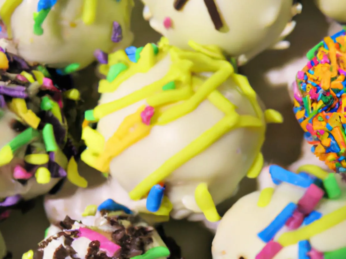 Fruity Pebbles Cakeball Fruity Pebbles Cakeball