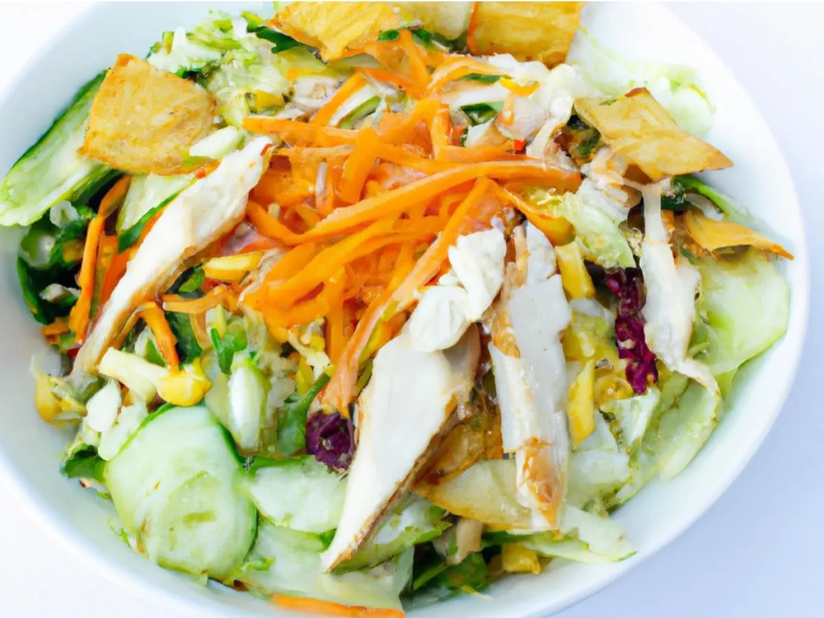Thai Chicken Crunch Salad Thai Chicken Crunch Salad