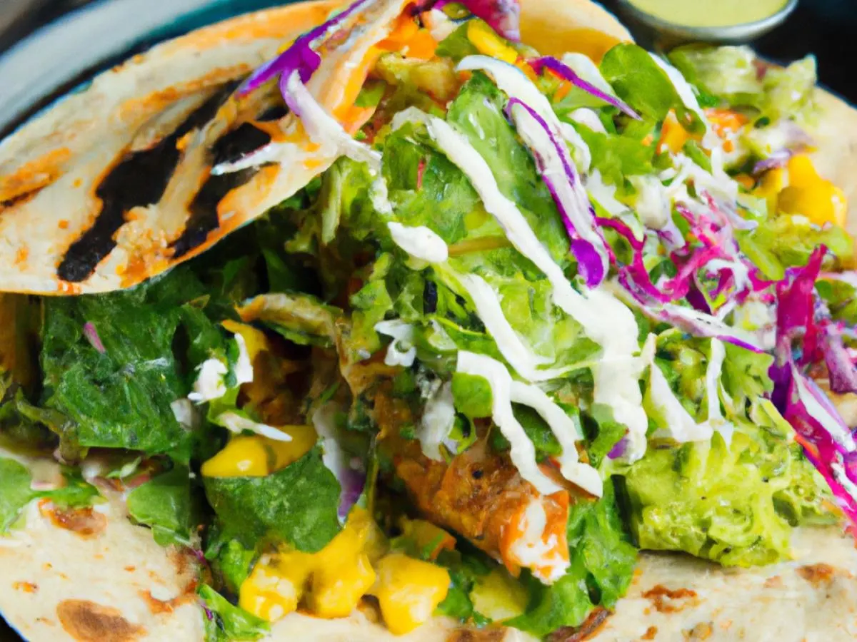 Crispy Chicken Poblano Wrap Crispy Chicken Poblano Wrap