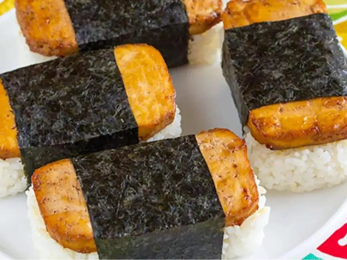 Tofu Katsu Musubi Tofu Katsu Musubi