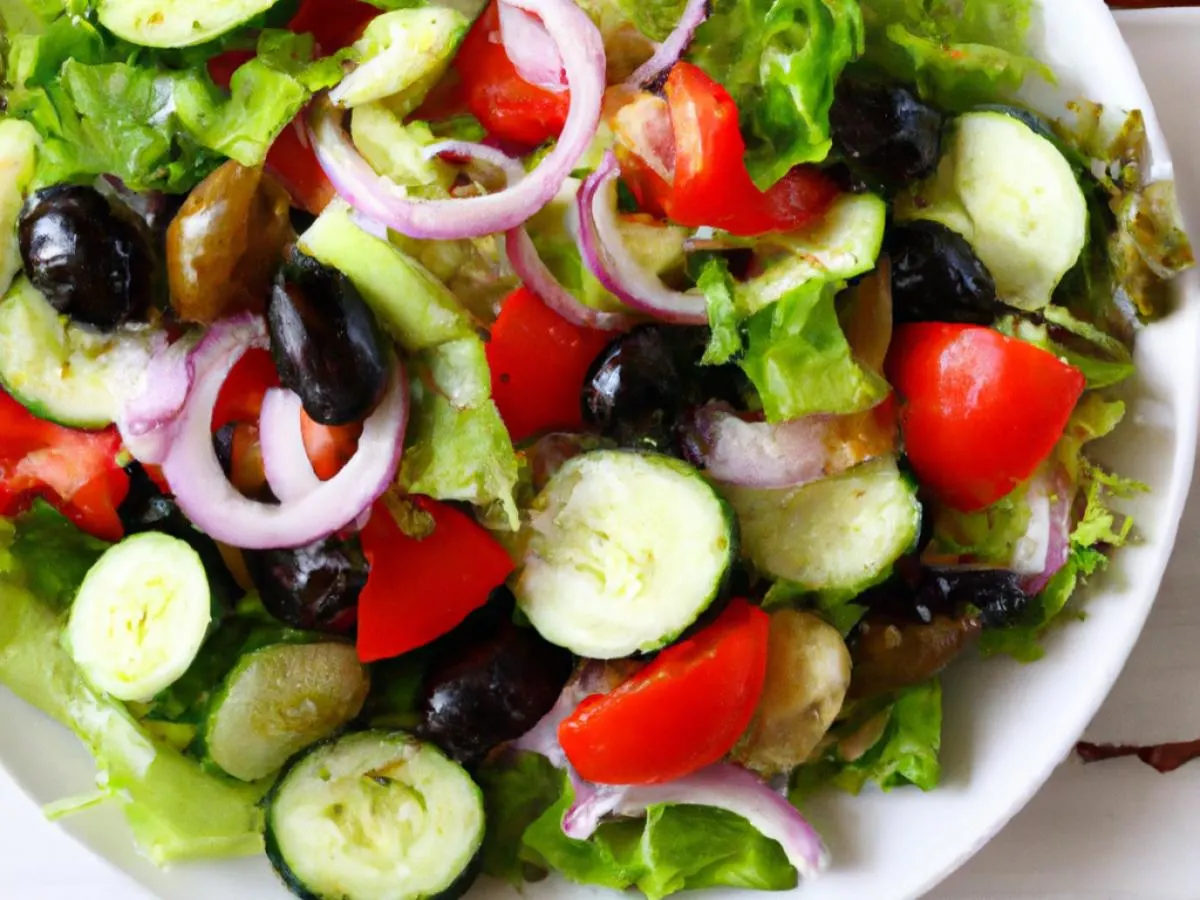Vegan Greek Salad