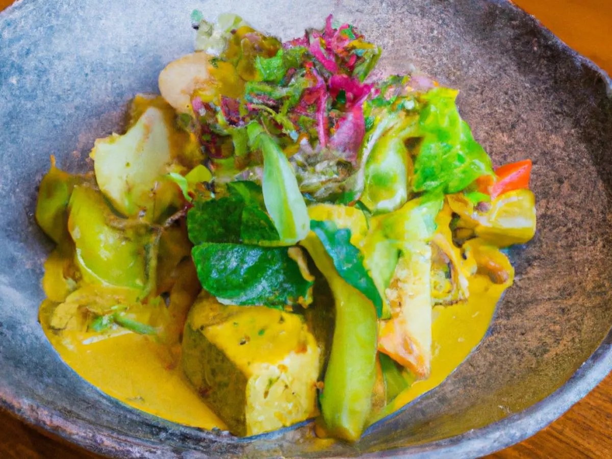 Tofu and Veggie Curry
