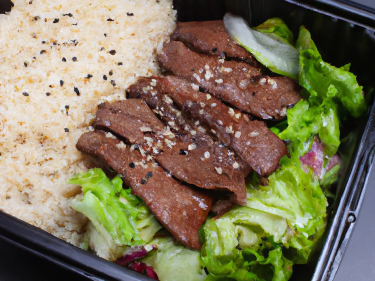 Beef Teriyaki Rice Box Beef Teriyaki Rice Box