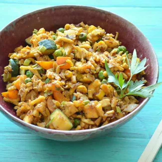 Gluten Free Vegetable Fried Rice Gluten Free Vegetable Fried Rice