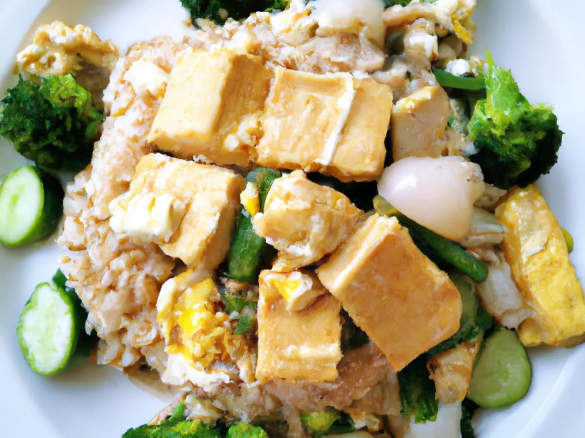 Thai Fried Rice | Tofu Thai Fried Rice | Tofu