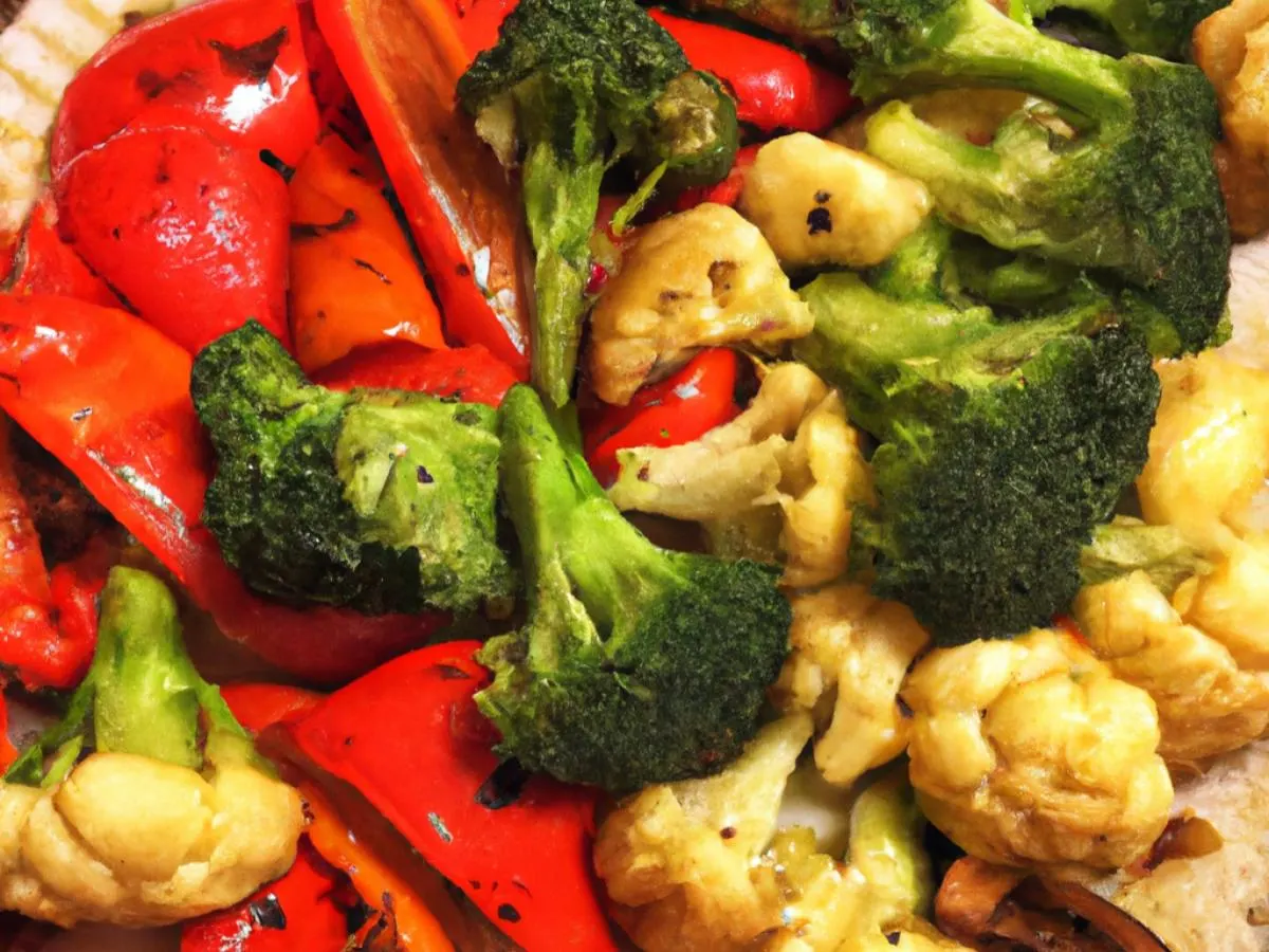 Asian Seasonal Roasted Vegetables