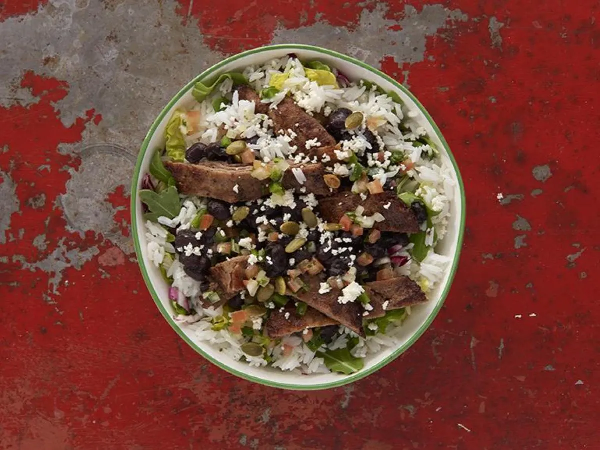 Bistec Con Queso Bowl