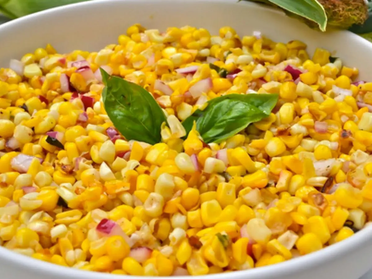 Coconut Corn Salad Coconut Corn Salad